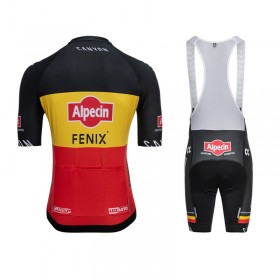 Completo Maglia + Pantaloncino con bretelle 2021 Alpecin-Fenix N001